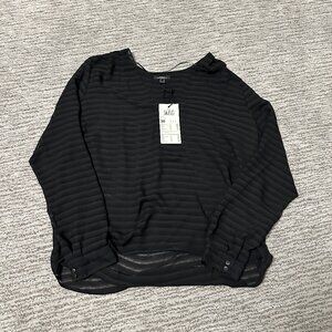 New MEXX Sheer Striped Shirt